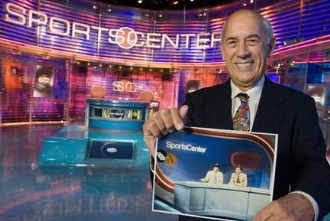 Bill Rasmussen ESPN Set